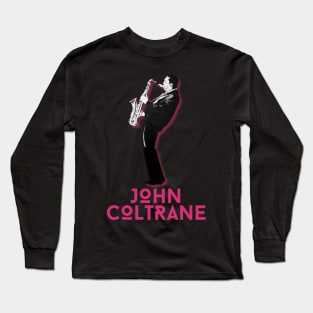 John coltrane\\retro fan art Long Sleeve T-Shirt